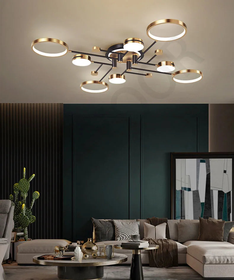 Nordic Luxe LED Pendant Light Fixture