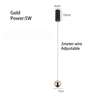 Aluminum Ball Pendant Light