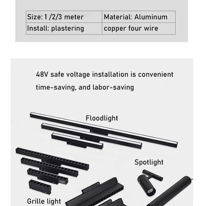 MagnaGlow Ceiling Track Light System