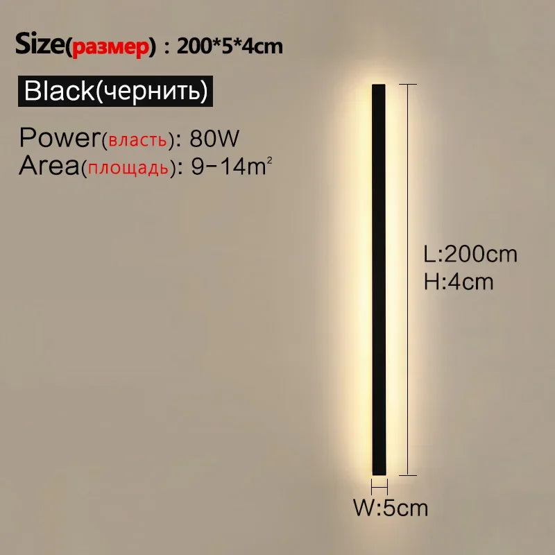 Nordic Waterproof LED Wall Sconce - Patio Light