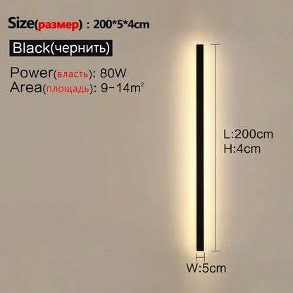 Nordic Waterproof LED Wall Sconce - Patio Light