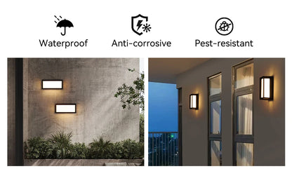 Waterproof LED Wall Sconce - 24W