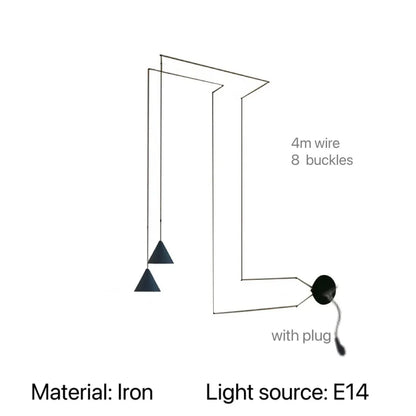 GeoLine Mini Cone Ceiling Light