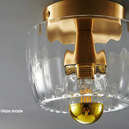 Elegant LED Glass Wall Sconce for Modern Spaces