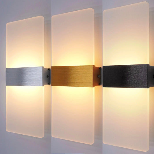 LED Modern Sconces - Sleek Wall Lighting