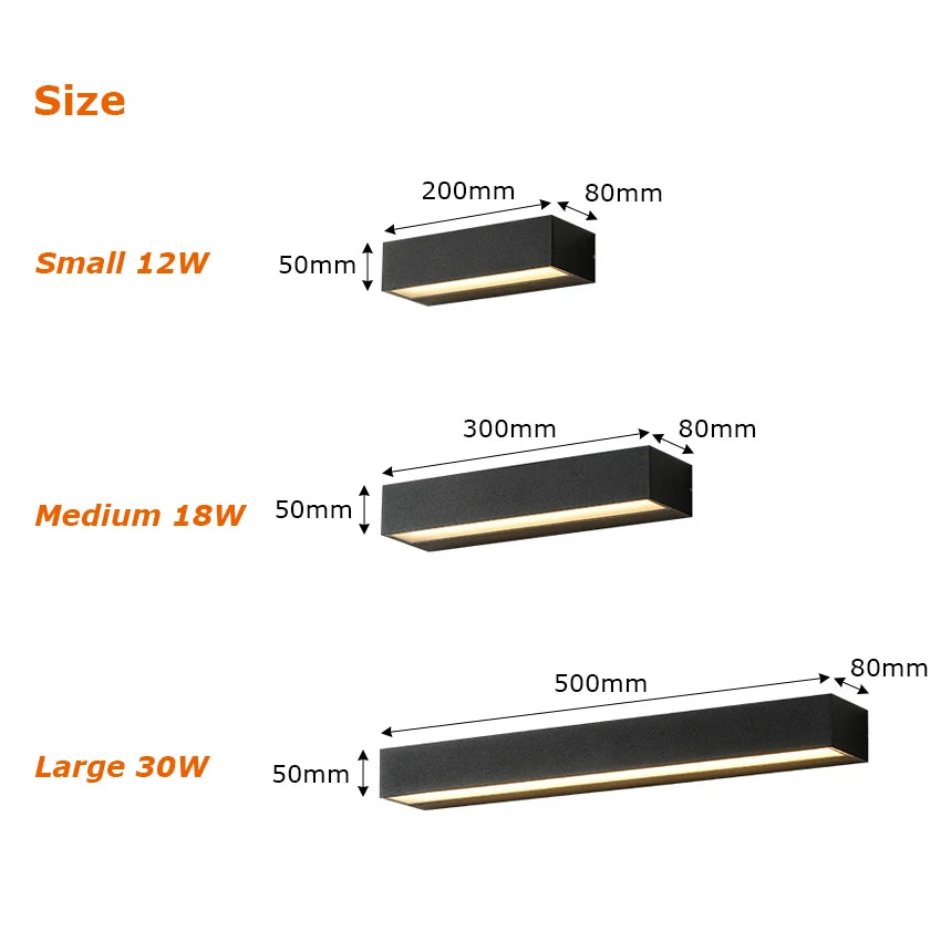 Outdoor LED Wall Lamp - Illuminating Elegance