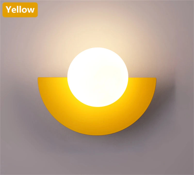Colorful Ball Wall Sconce
