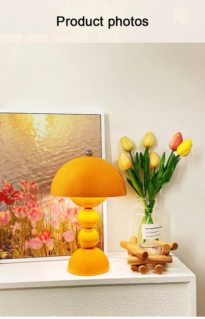 Nordic Glow Dimmable LED Table Lamp - Home Decor