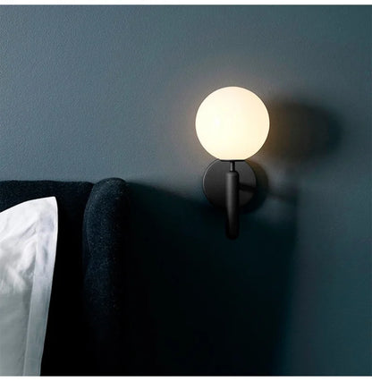Nordic Glow Plug-In Wall Sconce Light