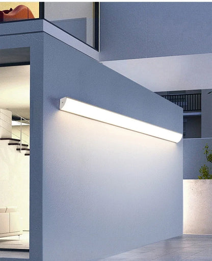 Long Strip Wall Outdoor Lamp