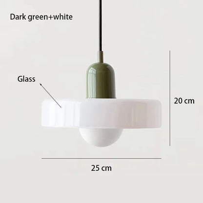 Nordic Retro Glass Pendant