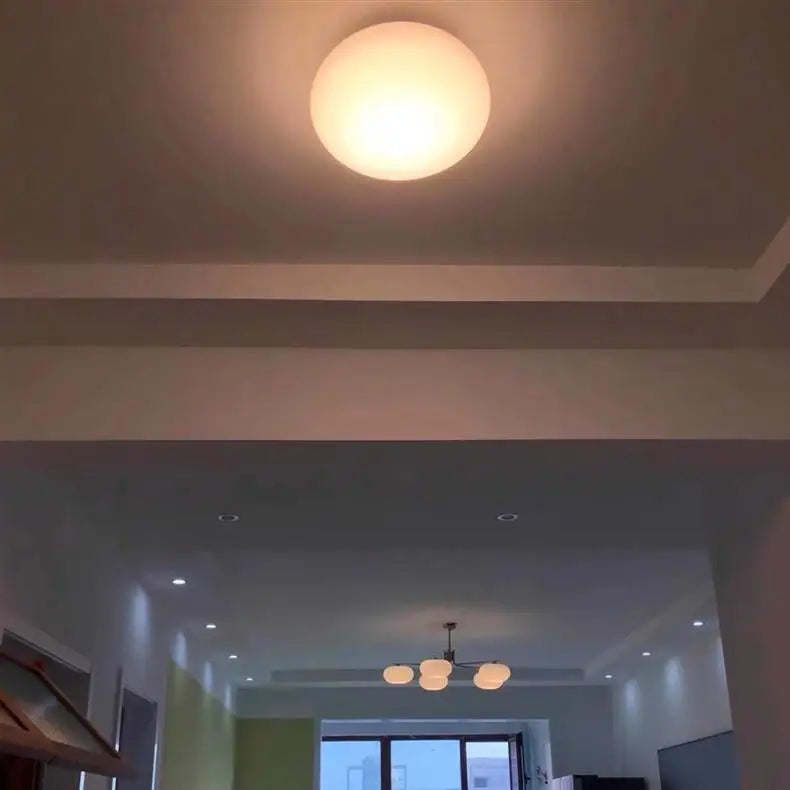 Glass Ball Wall Sconce