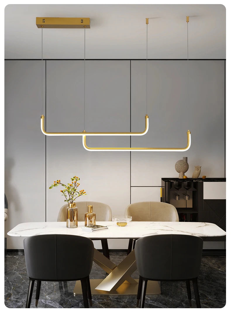 Aluminum LED Chandelier