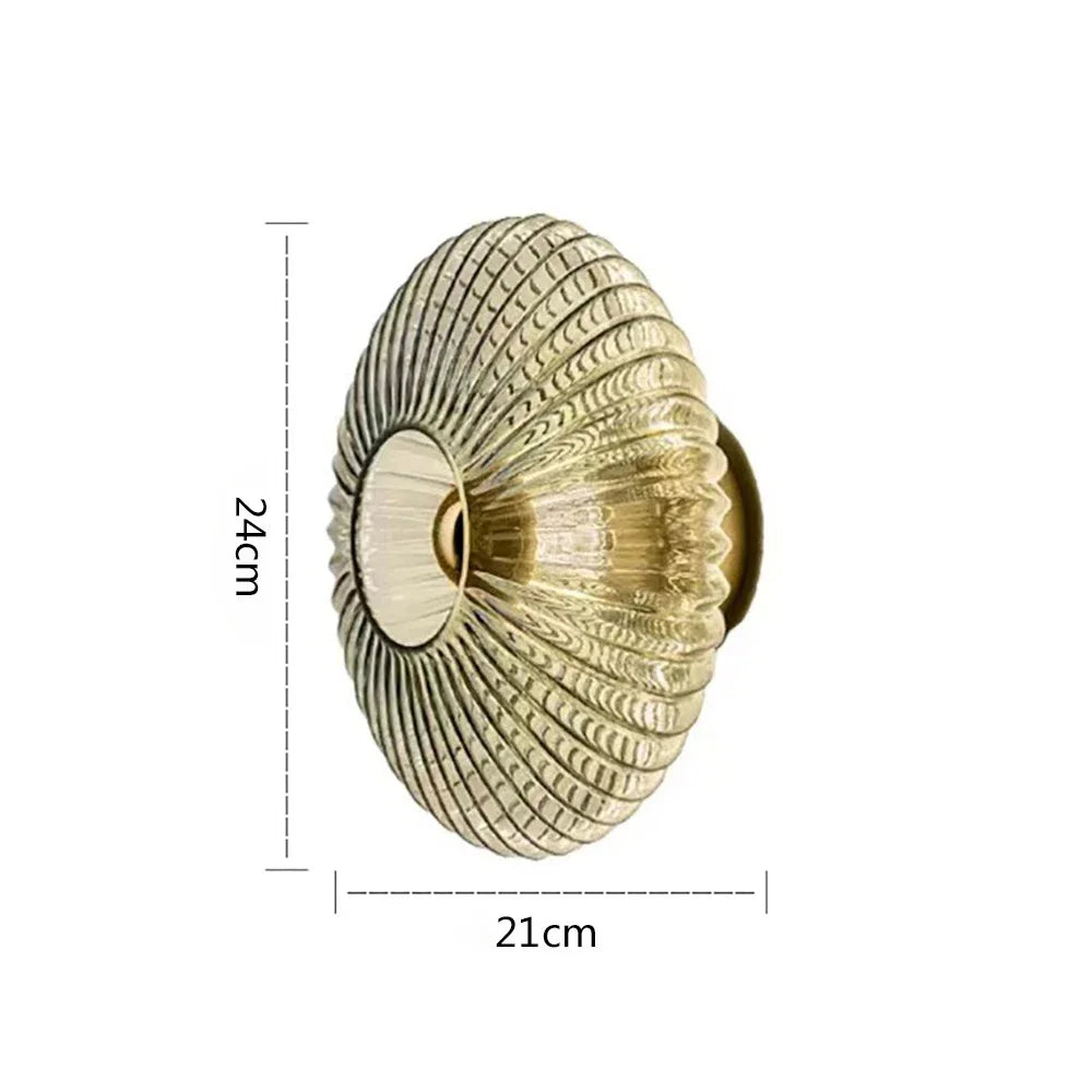 Nordic LED Glass Sconce
