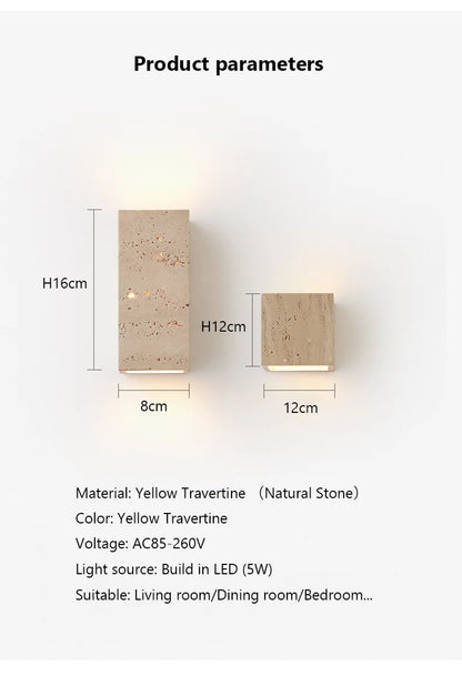 SquareStone Waterproof Outdoor Wall Sconce Light