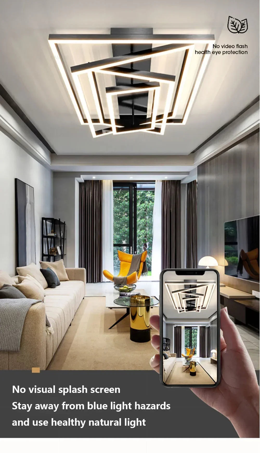 ChicGlow LED Chandelier for Stylish Interiors