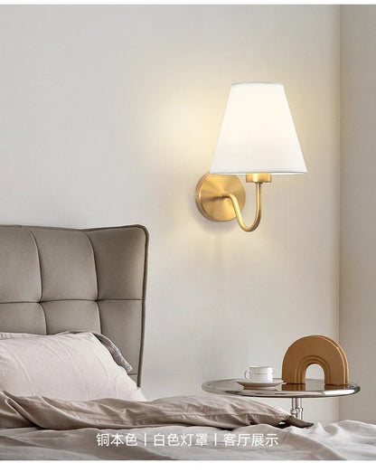 Fabric Shade Wall Sconce