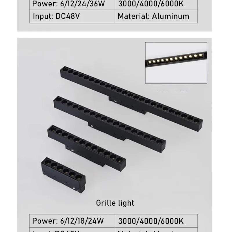 MagnaGlow Ceiling Track Light System