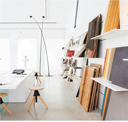 Modern Minimalist Floor Lamp Atmosphere Living Room