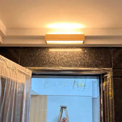 Wooden Glow Sconce for Modern Decor