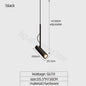 Nordic Glow: Minimalist LED Spotlights Chandelier