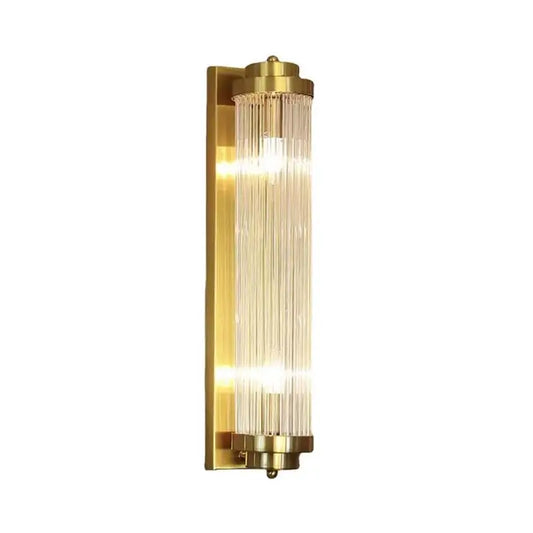 GlowWave Modern Crystal Wall Sconce