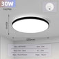 LED Ceiling Lamp 220V Ultra Thin Ceiling Lighting Fixture