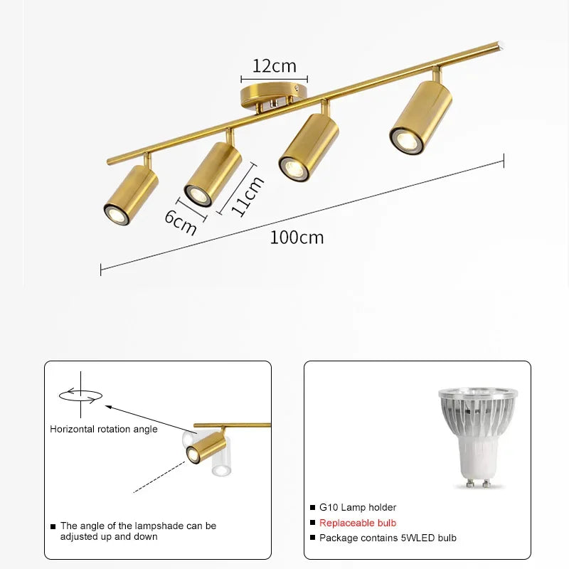 Adjustable LED Chandelier - Home & Dining Decor