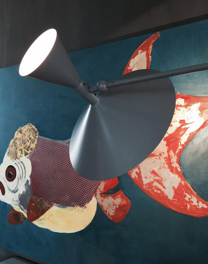 Nordic Glow: Adjustable LED Wall Lamp