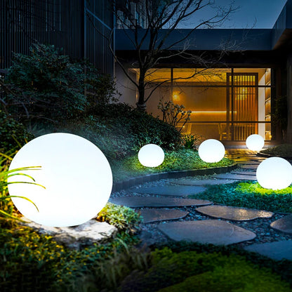 GlowSphere: Romantic Solar Round Ball Light