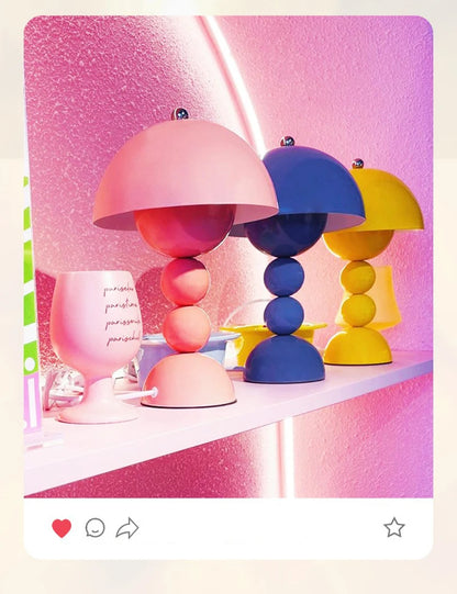 Nordic Glow Dimmable LED Table Lamp - Home Decor