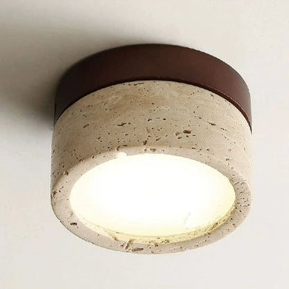 Travertine Wall and Ceiling Light
