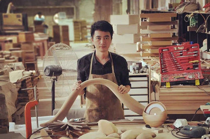 WoodMarb Glow: Sleek LED Desk Lamp