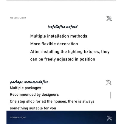 MagnaGlow Ceiling Track Light System