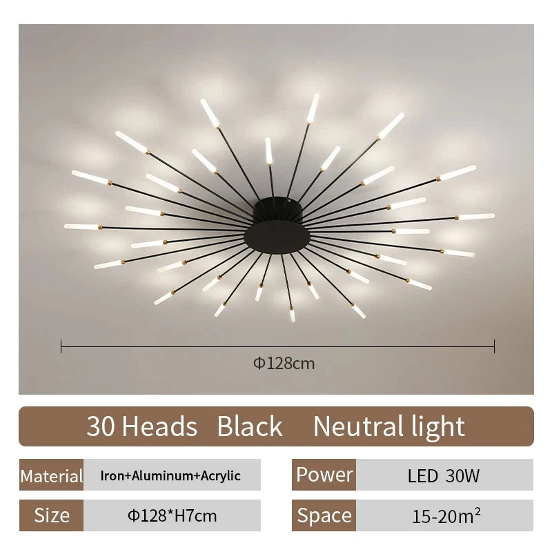 SparkleCeil LED Chandelier