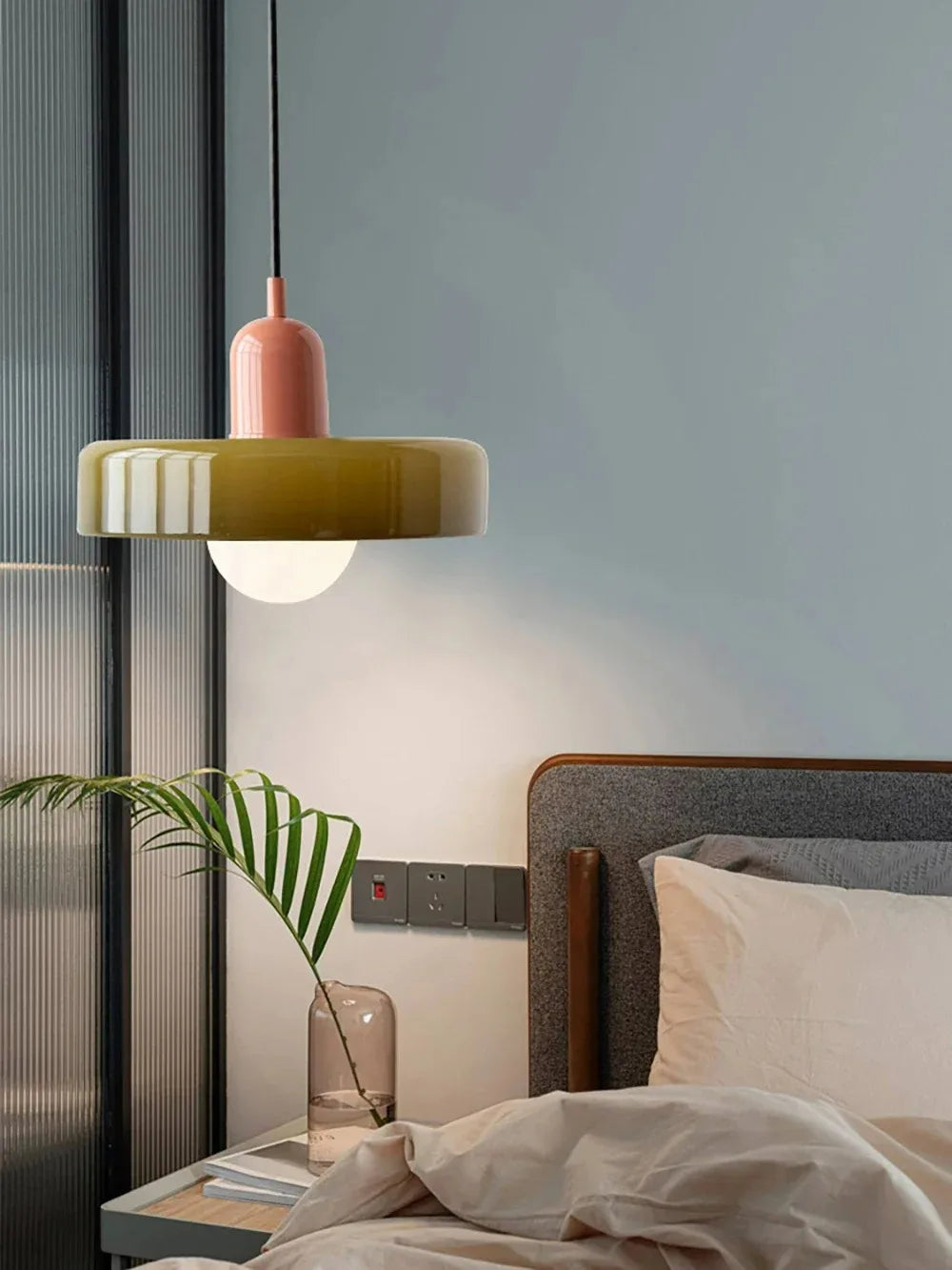Nordic Retro Glass Pendant