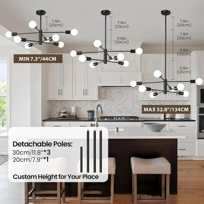 Modern Multi-Arm Chandelier