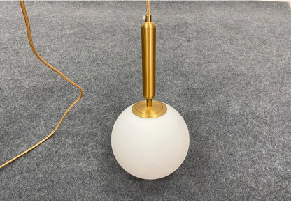 Modern Chandelier Glass Ball LED Pendant Lights