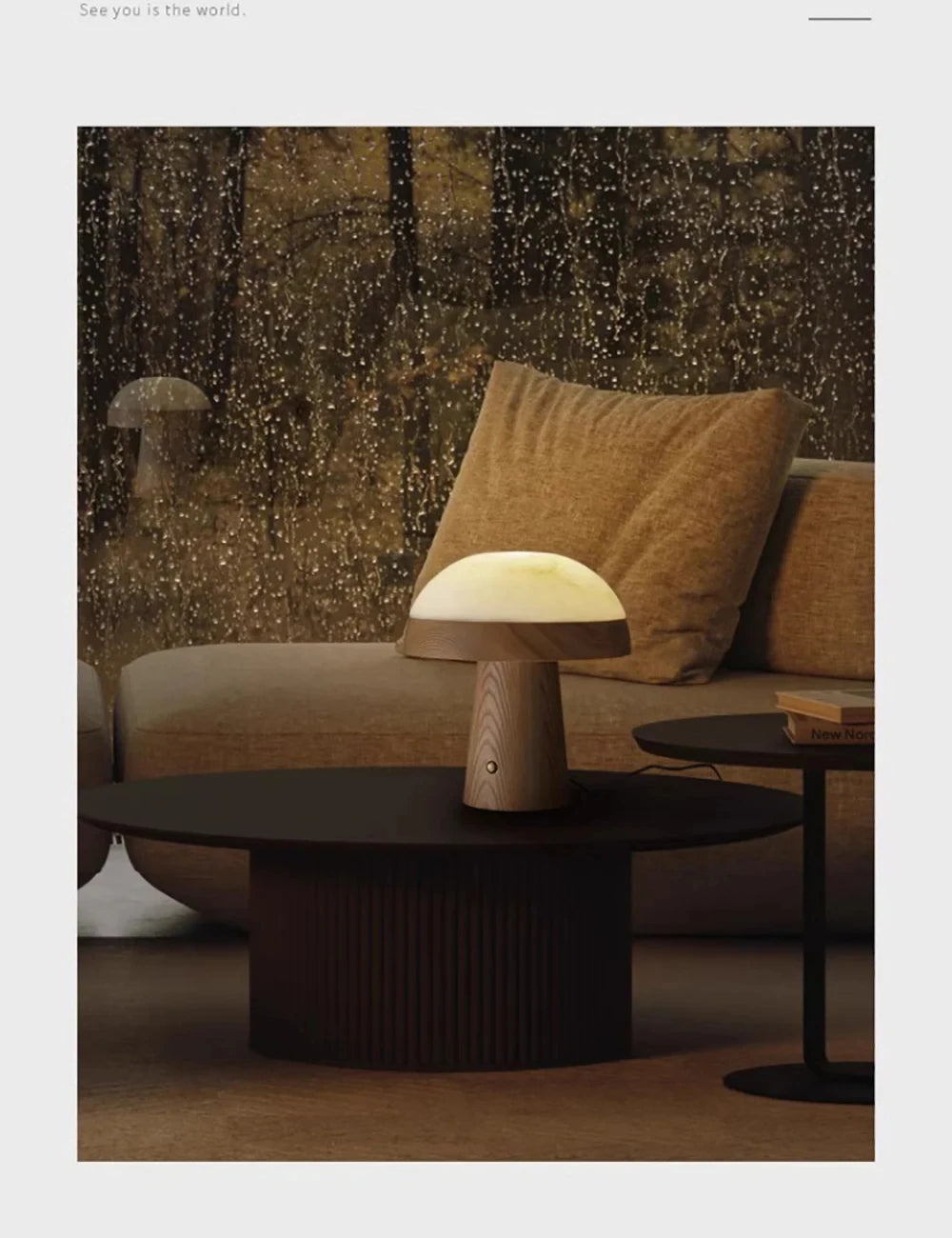 WoodMarb Glow: Sleek LED Desk Lamp