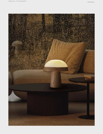 WoodMarb Glow: Sleek LED Desk Lamp