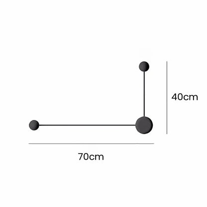 Nordic Black Wall Sconce