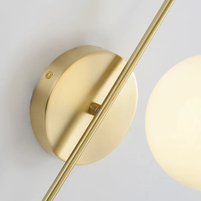 Nordic Glow Plug-In Wall Sconce Light