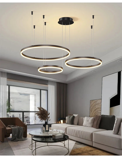 LED Ring Chandelier