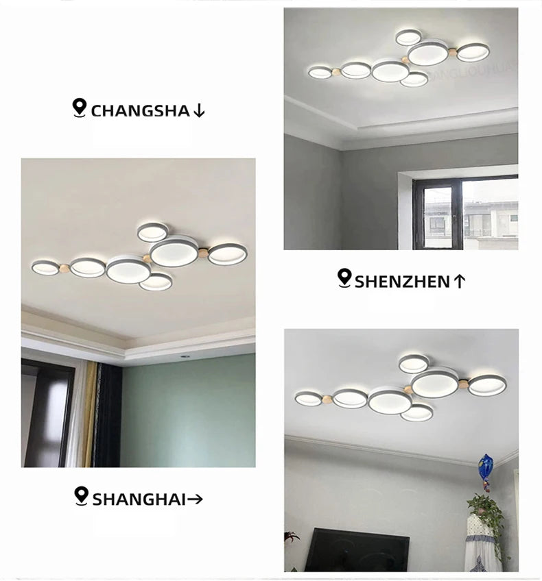 VersaGlow Modern LED Ceiling Lamp