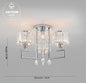 Crystal Glow: Modern LED Ceiling Light Fixture