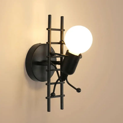 ClimbBright: Modern Wall Sconce for Creative Spaces