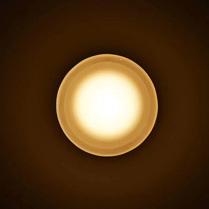 Round Glass LED Wall Sconce