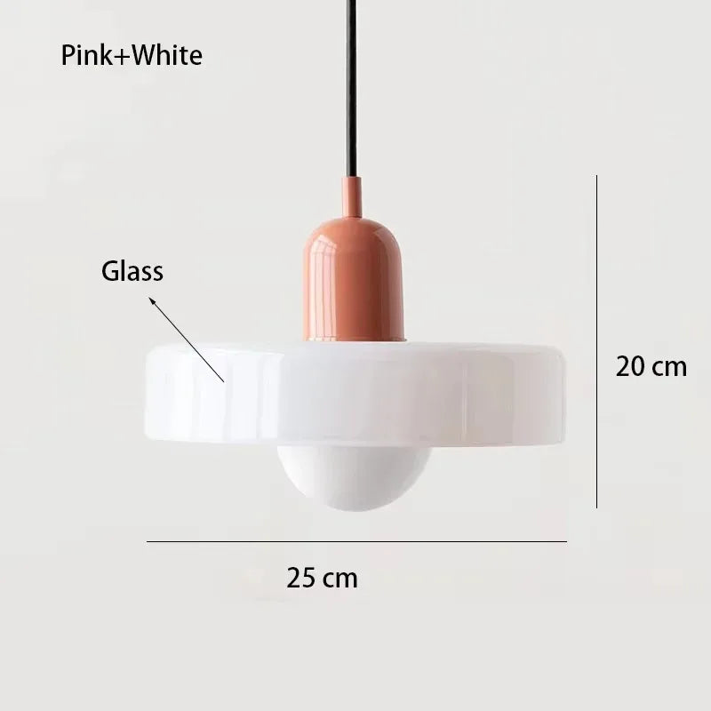Nordic Retro Glass Pendant