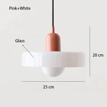 Nordic Retro Glass Pendant