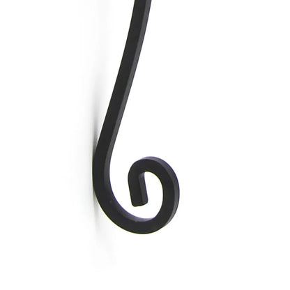 Retro Iron Torch Wall Sconce Candle Holder